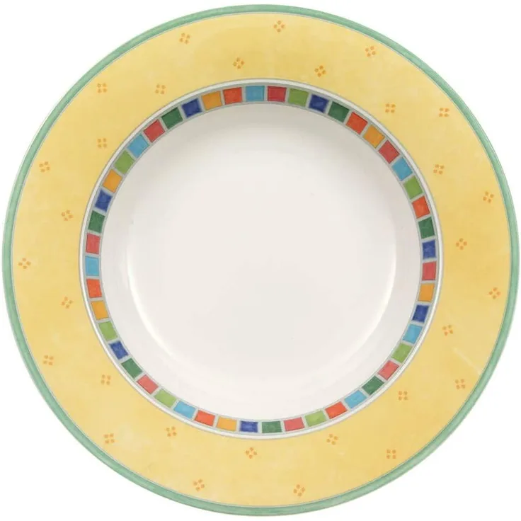 Villeroy & Boch Twist Alea Limone Suppenteller Premium Porcelain bunt 1013602700