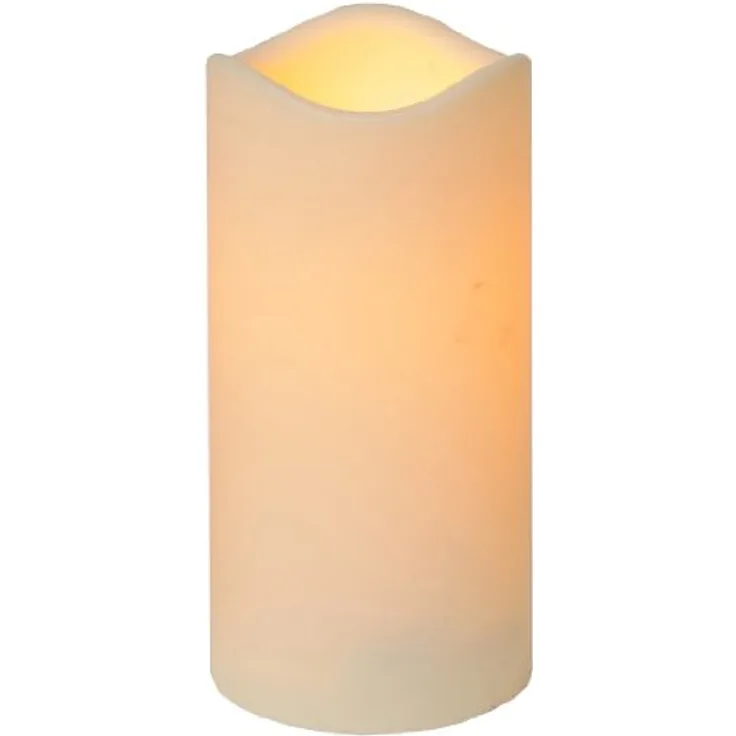 LED-Leuchtkerze aus Kunststoff, flackernd, ca. 15 x