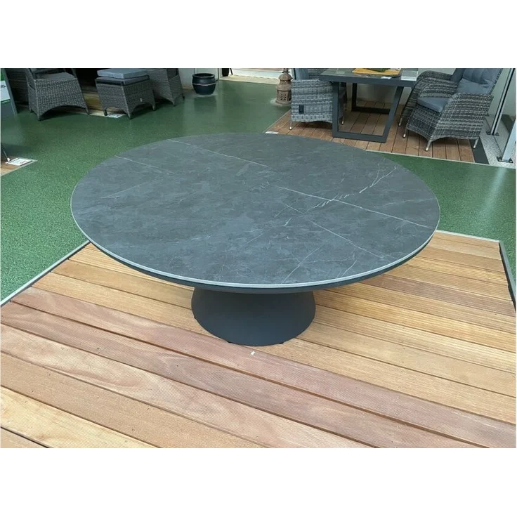 Lesli Living Rundtisch Daxx 120 cm Tischplatte Sintered Stone – Bild 4