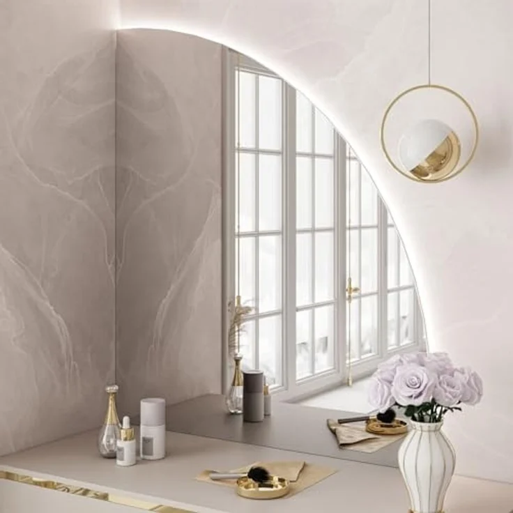 Lookway Schminktisch AURORA-Q KASCHMIR hängender Schminktisch mit Spiegel – Bild 5