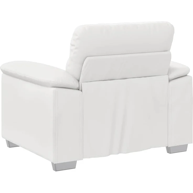vidaXL Sessel Weiß 100x81x84 cm Kunstleder 4105332 – Bild 5