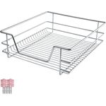 TecTake Teleskopschublade für 50cm Schrank Küchenschublade Schlafzimmer