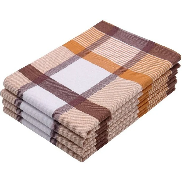 ZOLLNER Geschirrtuch, (Spar-Set, 4-tlg), 50 x 70 cm, 100% Baumwolle, vom Hotelwäschespezialisten – Bild 4