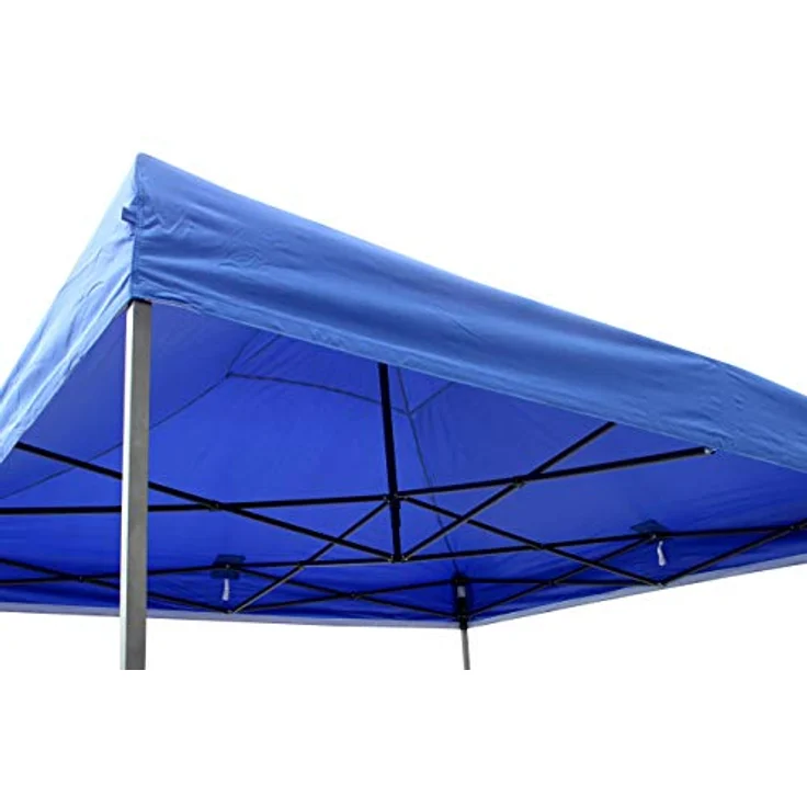 All Seasons Gazebos 3x3 m vollständig wasserdichtes Faltpavillon mit 4 Seitenteilen - Königsblau – Bild 8