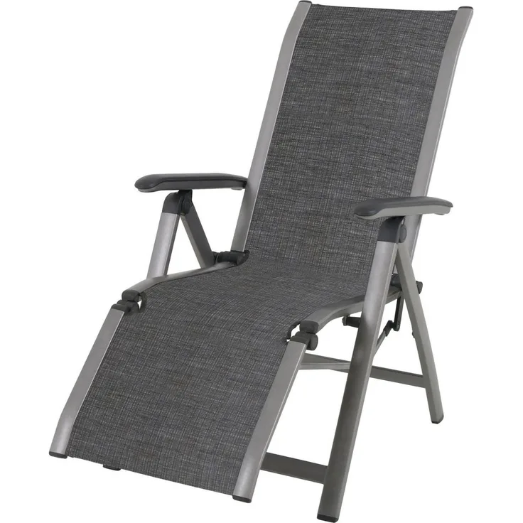 MWH Relaxsessel Elo Relaxliege Alu Gestell Gartenliege Sonnenliege Gartenstuhl