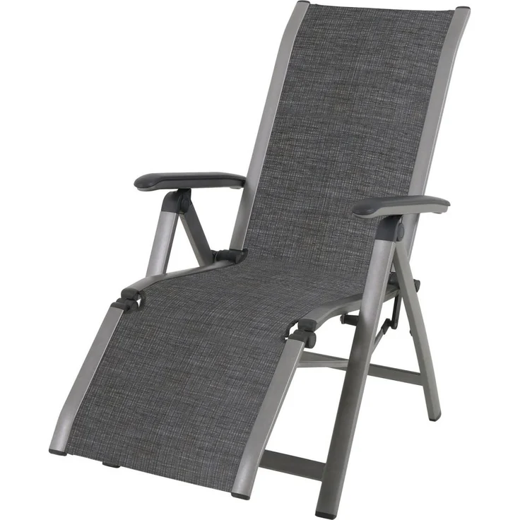 MWH Relaxsessel Elo Relaxliege Alu Gestell Gartenliege Sonnenliege Gartenstuhl
