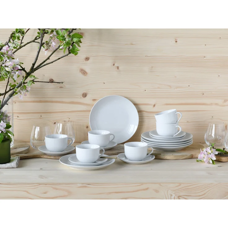 Luna Weiss, Kaffeeservice 18-tlg (mo) – Bild 2