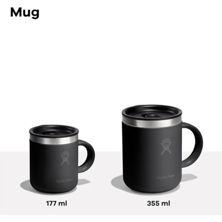 Hydro Flask Thermobecher 12 OZ Mug, 1-tlg, Edelstahl, TempShield™-Isolierung, 355 ml – Bild 4