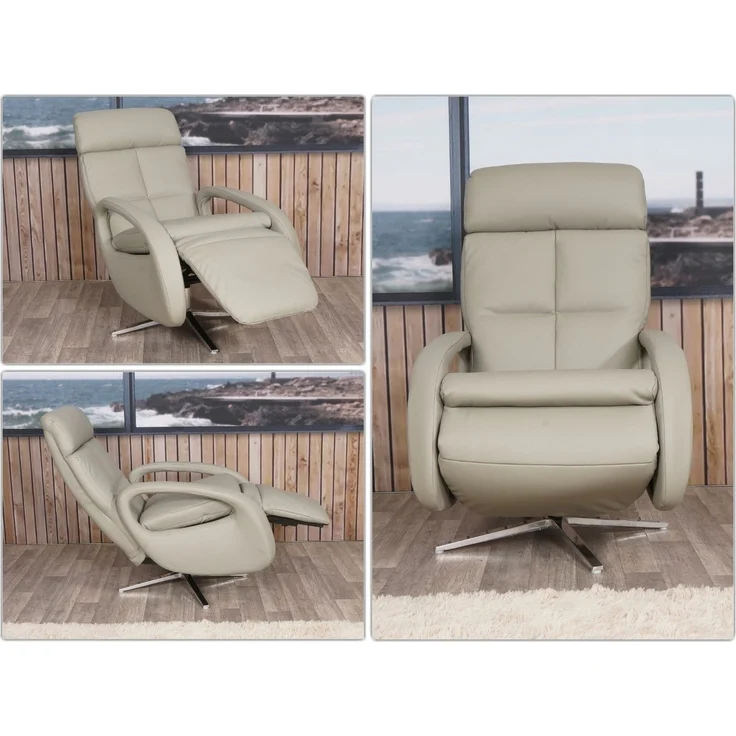 MCW Relaxsessel MCW-L11, Sessel durch Gewichtsverlagerung neigbar,Um 360° drehbar – Bild 2