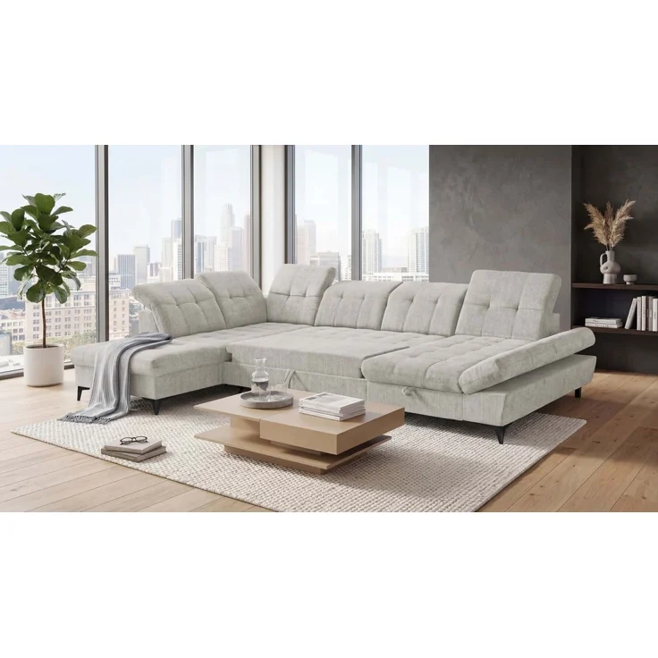 Wohnlandschaft Mercy ED Exciting Design mit Schlaffunktion – Bild 5