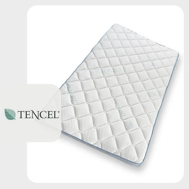 MatratzenL.A.B®, Topper TENCEL™ Lyocell Premium Bezug, H4/H5 sehr fest, 12 cm hoch, Kaltschaum, Matratzentopper ideal für Ihre Boxspringbett. klebstofffrei