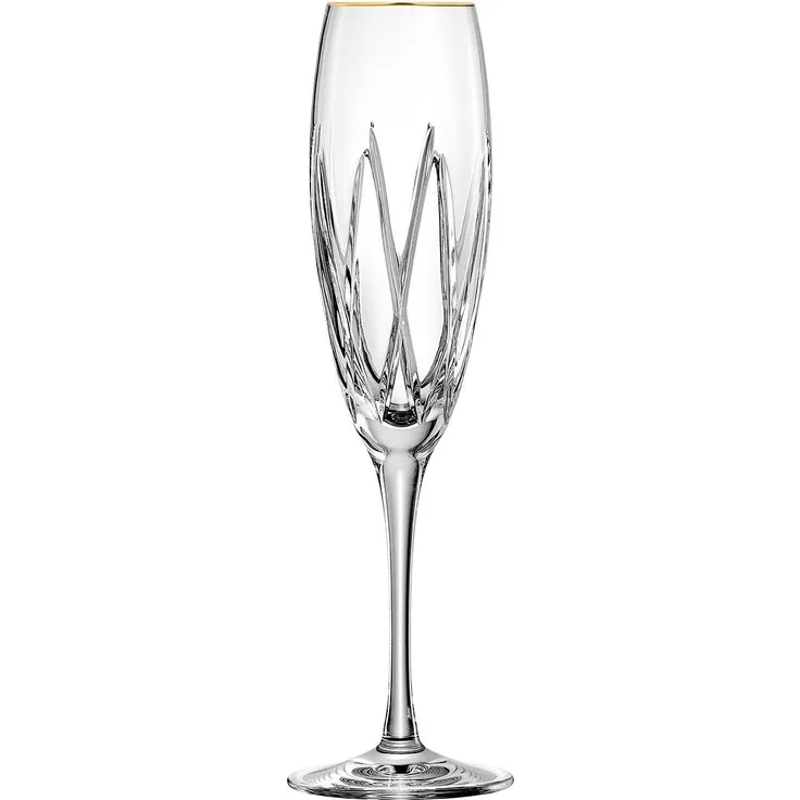 Sektglas Kristall London Gold clear (25,5 cm)