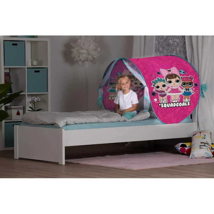 John 70209 LOL Surprise Bettzelt Spielzelt Mädchen, rosa