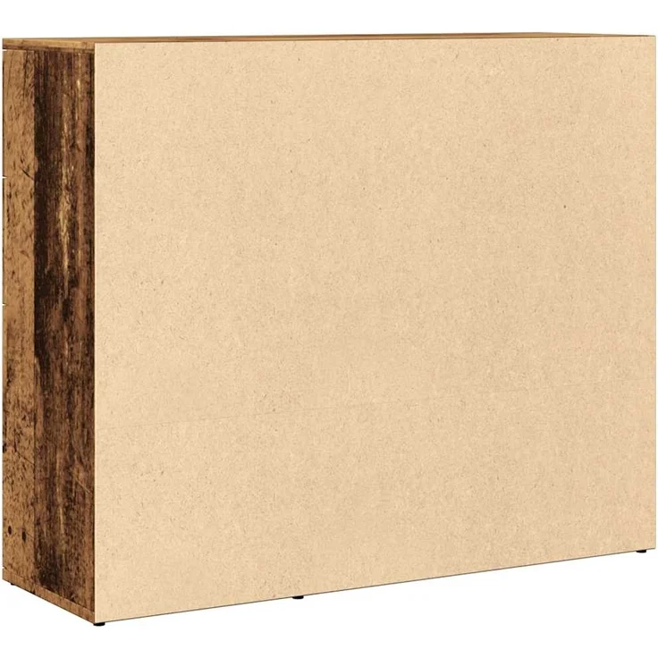 vidaXL Sideboard Altholz-Optik 91x29,5x75 cm Holzwerkstoff 855906 – Bild 5