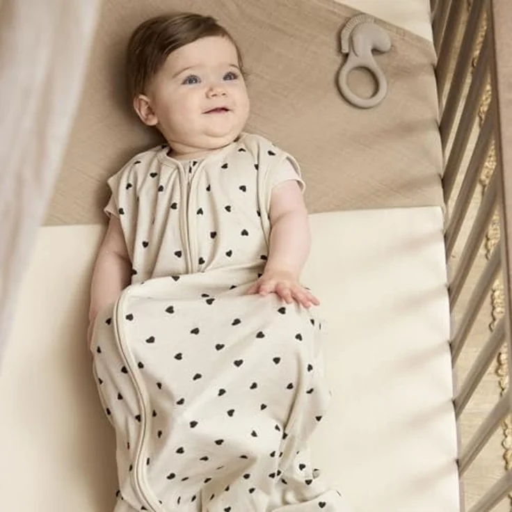 Meyco Baby Sommerschlafsack - Sweet Heart - 70 cm – Bild 5
