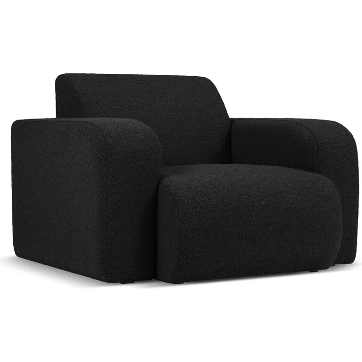 Micadoni Sessel Molino Boucle Schwarz – Bild 2