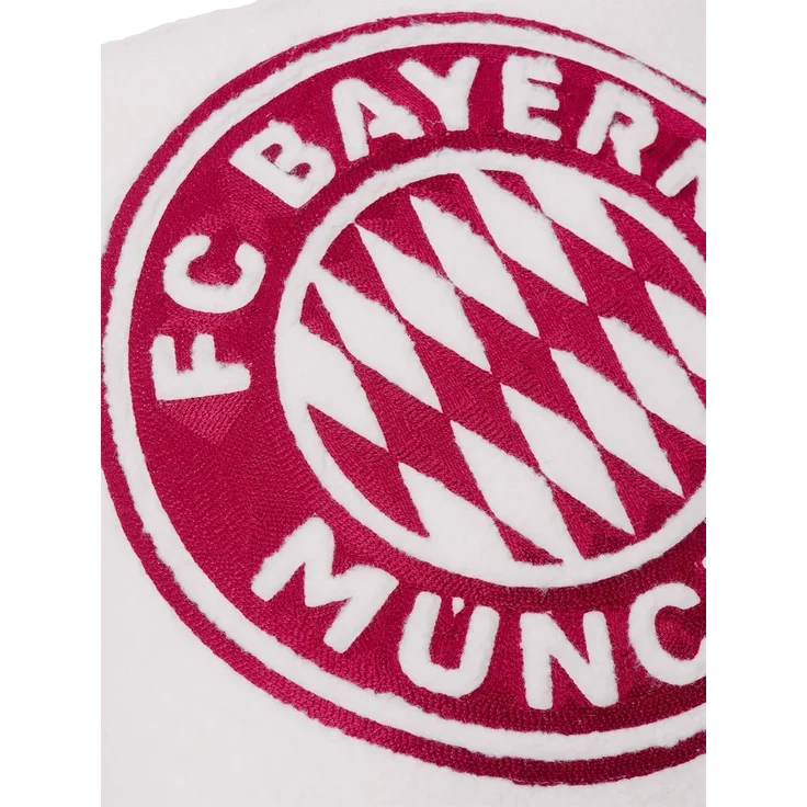 FC Bayern München Kopfkissen FC Bayern München Dekokissen I Sofakissen I Sherpa I Weiß I 45 x 45 cm – Bild 4
