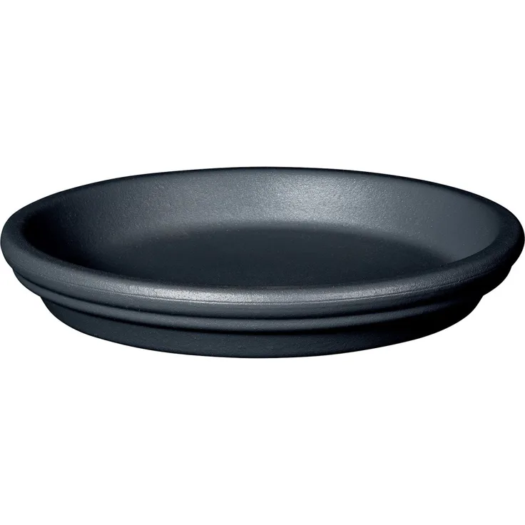 Bigband Untersetzer Ø 27 cm Terrakotta antrhazit