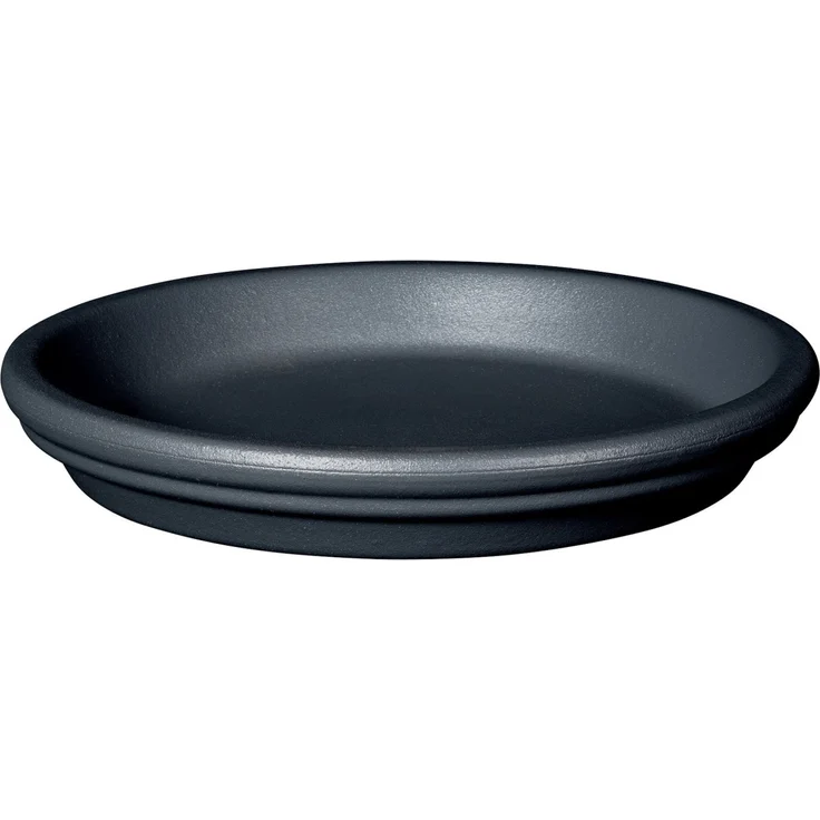 Bigband Untersetzer Ø 27 cm Terrakotta antrhazit