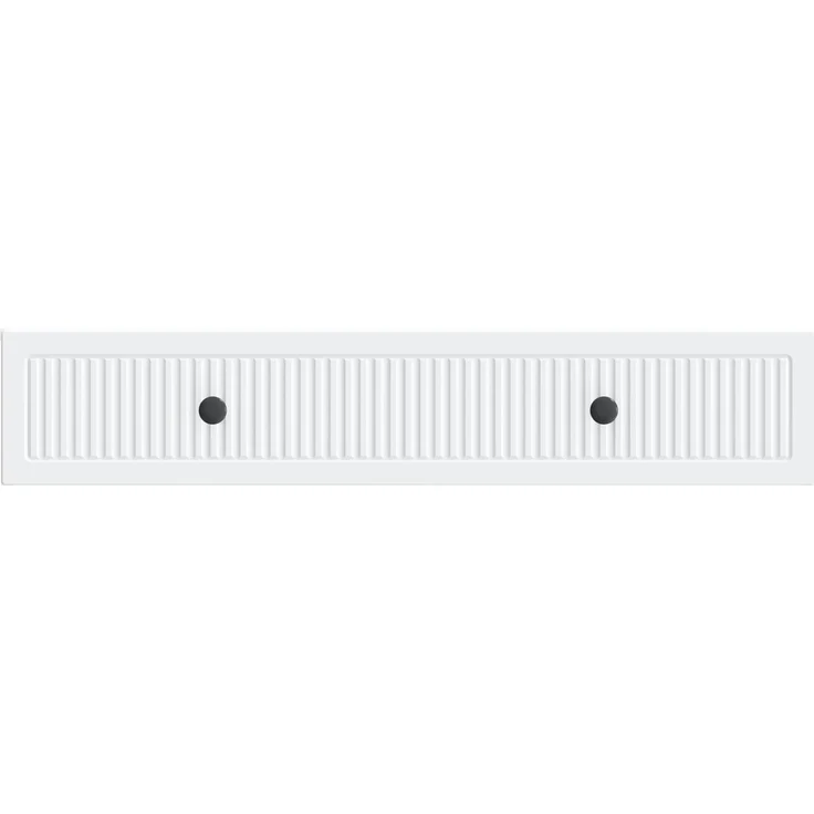 vidaXL Wandmontierter Beistelltisch Weiß 87,5 x 34,5 x 17 cm 897985 – Bild 5