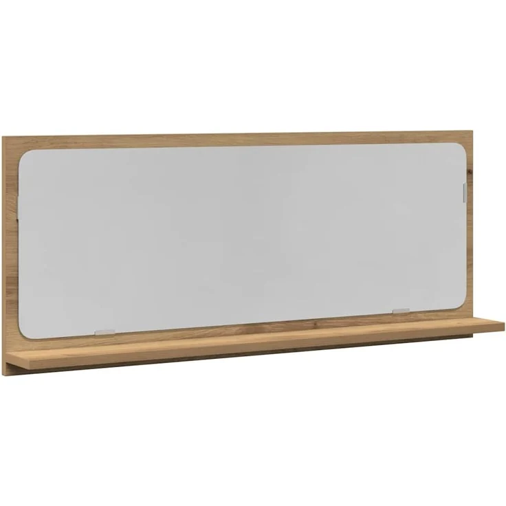 vidaXL Spiegelablage Artisan-Eiche 90 x 10,5 x 37 cm Holzwerkstoff 862527 – Bild 1