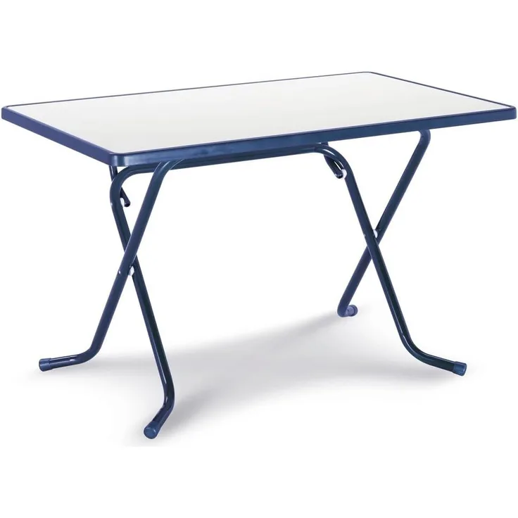 Best Freizeitmöbel 26521120 - Blau - Weiß - Stahl - Rechteckige Form - 4 Bein(e) - 1100 mm - 700 mm