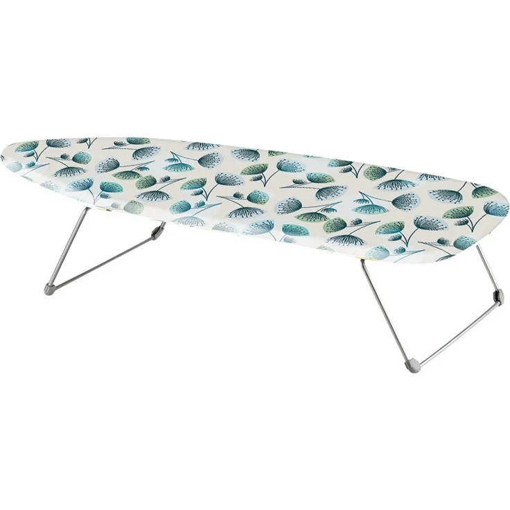 ADOB Tischbügelbrett Tischbügelbrett Minibügelbrett kleines Bügelbrett, 70x30 cm, klappbar, Bügelfläche 74,00x30,00 cm, Motiv Baumwollbezug abnehmbar und waschbar