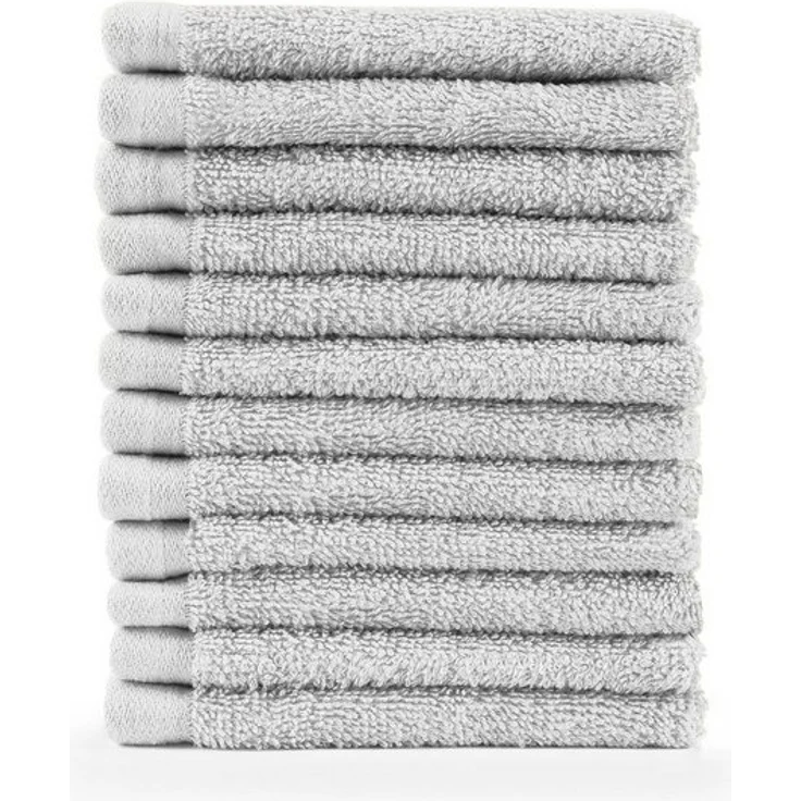 Blumtal Gästehandtücher 30x30cm - weich und saugstark, Frottee (12-St), 12er und 24er Set, 100% Baumwolle – Bild 4