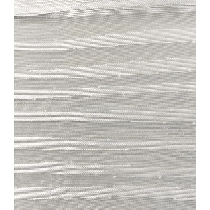 HOME WOHNIDEEN Vorhang 55983 3-TLG. Fensterset GABI Querstreifen halbtransparent 80x30, 60x30, (1 St), Polyester – Bild 3