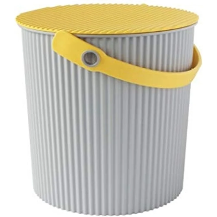 Hachiman Omnioutil Eimer groß LL Grau/Gelb 20 Liter – Bild 1