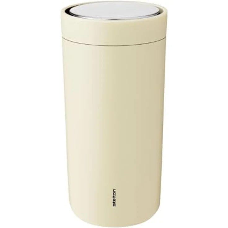 Stelton To Go Click Thermobecher 0,4 L Mellow Yellow – Bild 2