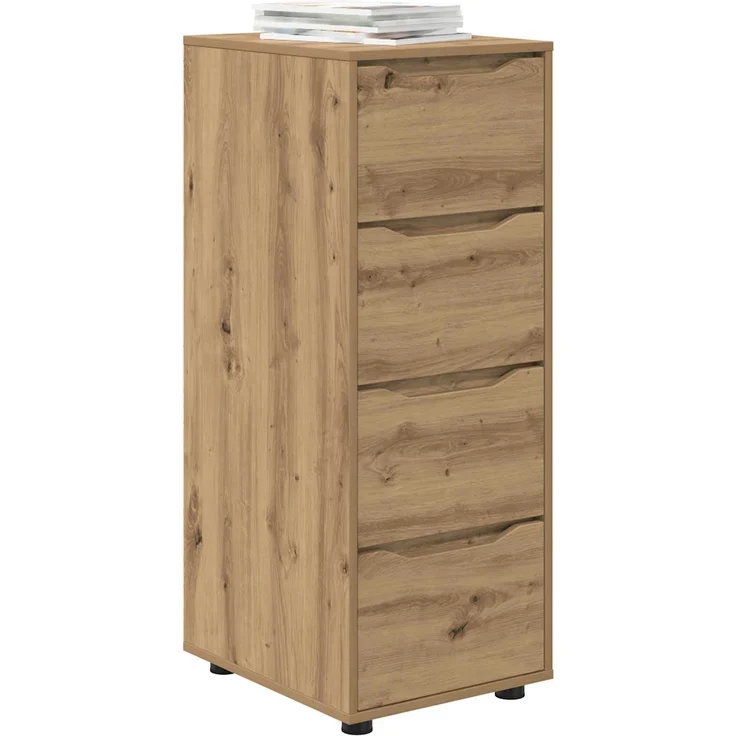 vidaXL Aufbewahrungsschrank 40 x 48 x 105 cm Holzwerkstoff 888906 – Bild 3