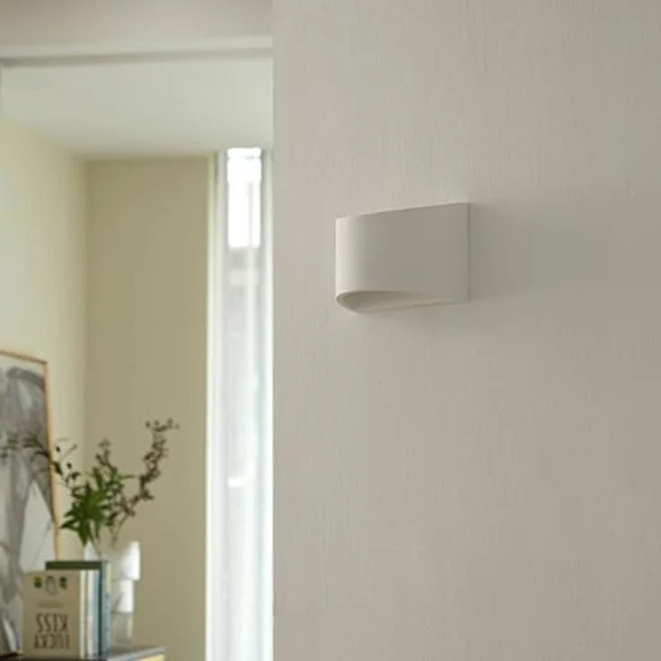 Lindby Wandleuchte Heiko, Gips Weiß IP20, 1 x 5 W LED – Bild 3