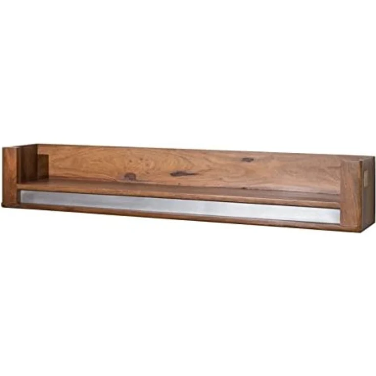 Wandboard Sheesham 120x22x20 noble unique lackiert SYDNEY #108 – Bild 1