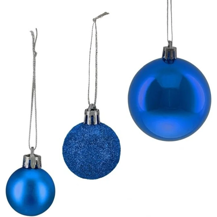 Relaxdays Weihnachtskugeln im 50er Set – Bild 6