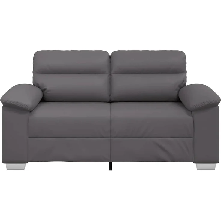 vidaXL 2-Sitzer-Sofa Grau 160x81x84 cm Kunstleder 4105334 – Bild 3