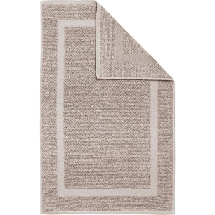 herzbach home Badematte Spa 50x80 cm, Baumwolle, Rechteckig, 1000g/m², Premium-Qualität, 100% Baumwolle, mit Bordüre – Bild 1