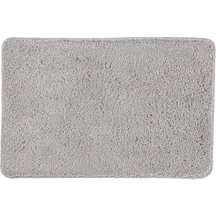 Kleine Wolke Badematte »Scott«, Badvorleger, Badezimmer Teppich, Höhe 12 mm, rutschhemmend beschichtet, fußbodenheizungsgeeignet, Polyester, rechteckig, Badteppich, Uni Farben, weich & kuschelig – Bild 1