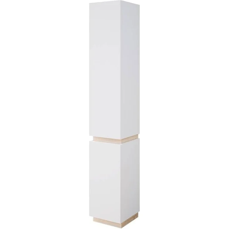 Badschrank Gloria Weiß 33 x 197.5 cm mit 2 Türen Vicco – Bild 1