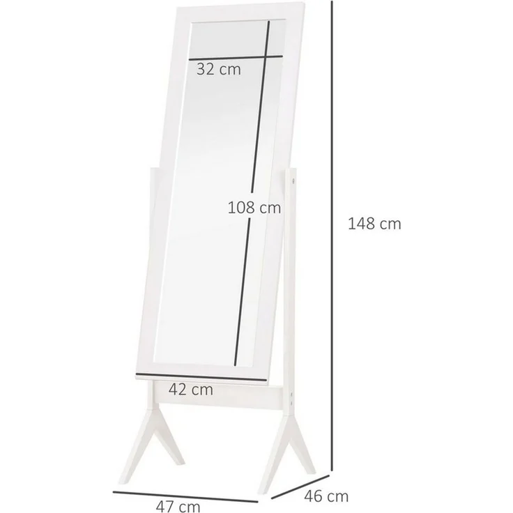 HOMCOM Standspiegel – Bild 3
