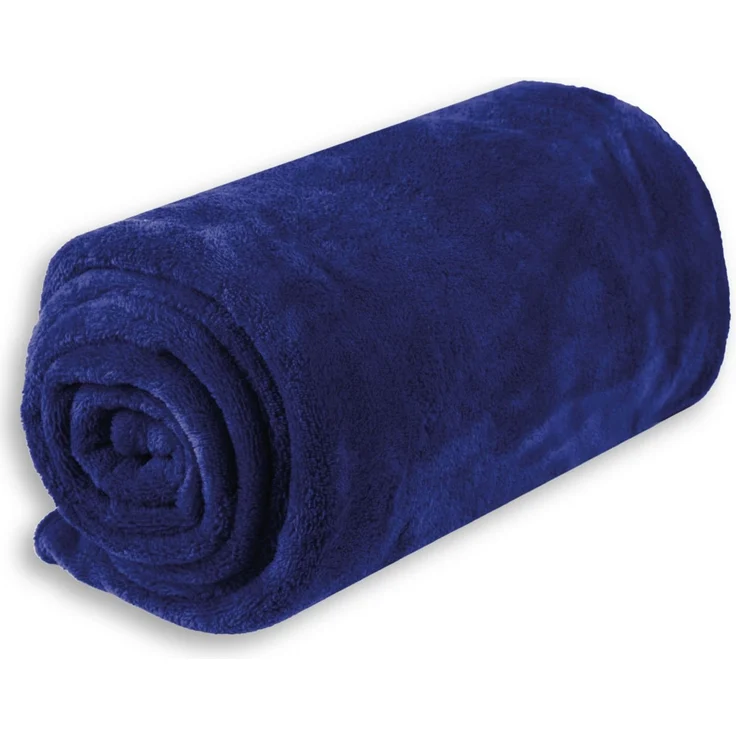 Babydecke Mikrofaser Bestcount 70x100 cm blau - königsblau – Bild 1