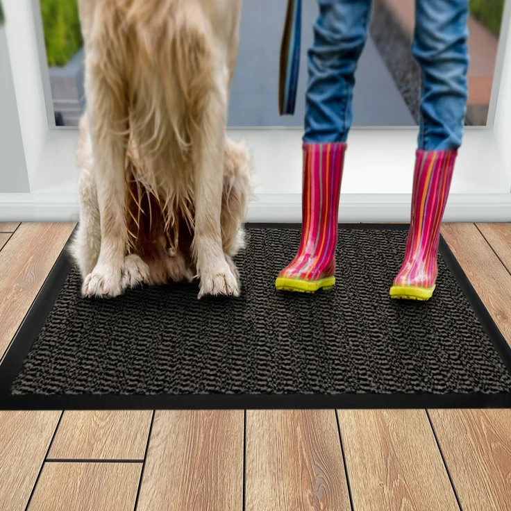 Furni24 Fußmatte - Beige-Schwarz, 40 x 60 cm – Bild 10