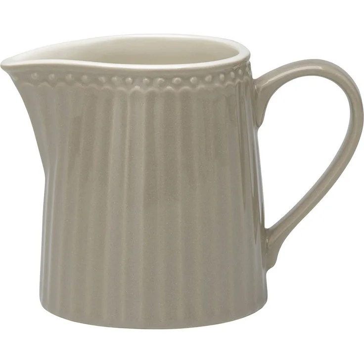 Greengate Milchkännchen Alice Milchkännchen warm grey 0,25 l