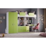 Hochbett 'Geko XL' grün