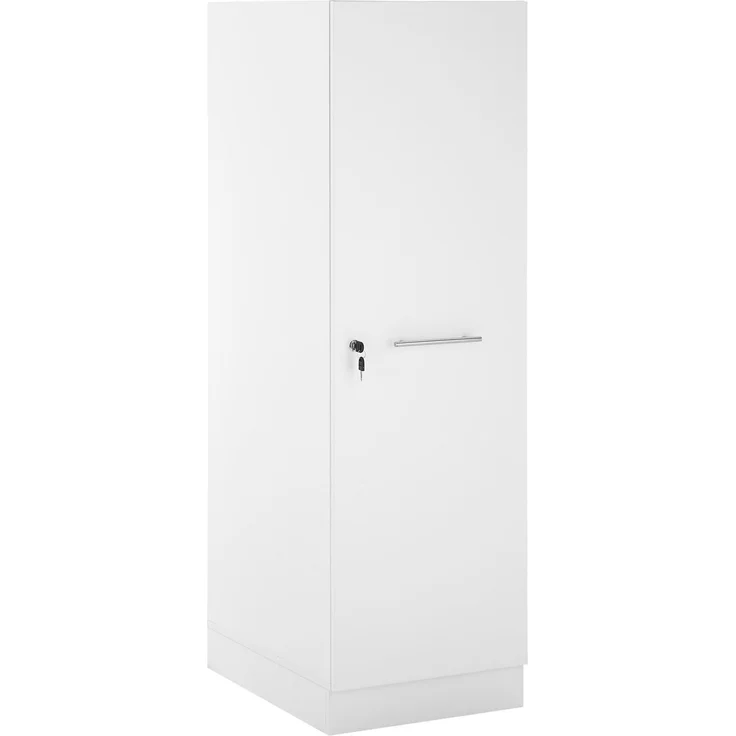 XORA 'PRIMUS' Küchenschrank, Holznachbildung weiß, 50 x 162 x 68 cm, verstellbare Füße – Bild 3