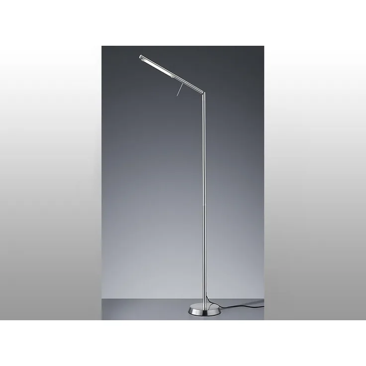 Trio Leuchten Standleuchte inkl. Sensordimmer LED, Metall nickel matt, 162 x 18 x 42 cm
