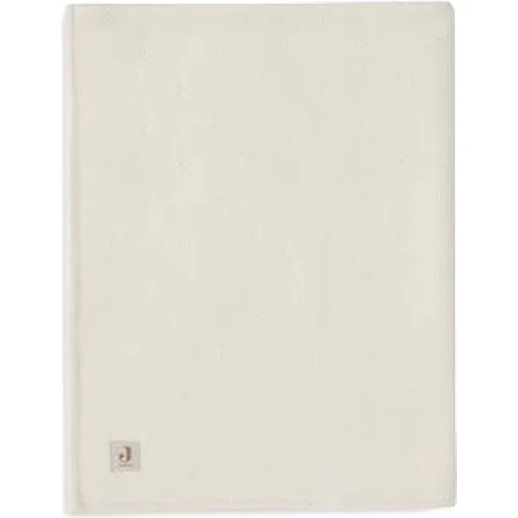 Jollein Cosy Knit Babydecke - 75x100 cm - Ivory/Ve – Bild 1