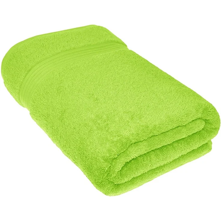 Lashuma Saunatuch Linz, Frottee (1-St), Grünes Liegetuch 70x200 cm Frottee – Bild 4