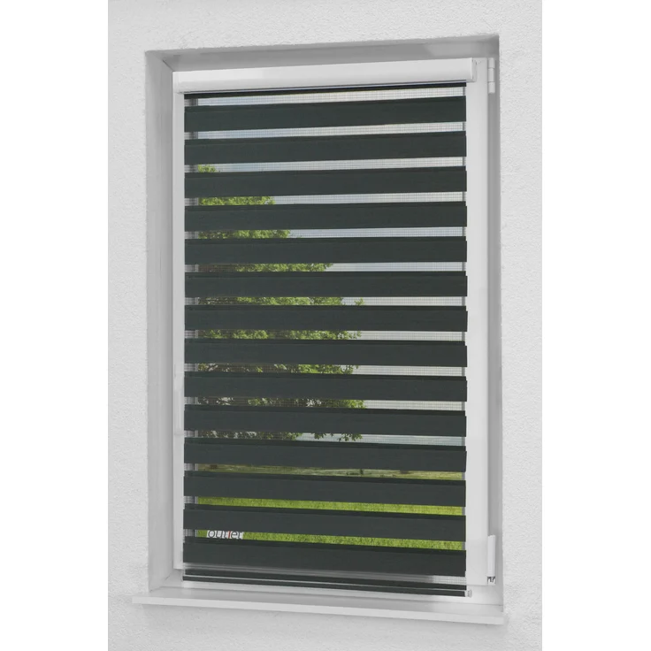 Rollo Kassette Anthrazit, LYSEL®, blickdicht, HxB 175x40cm – Bild 10