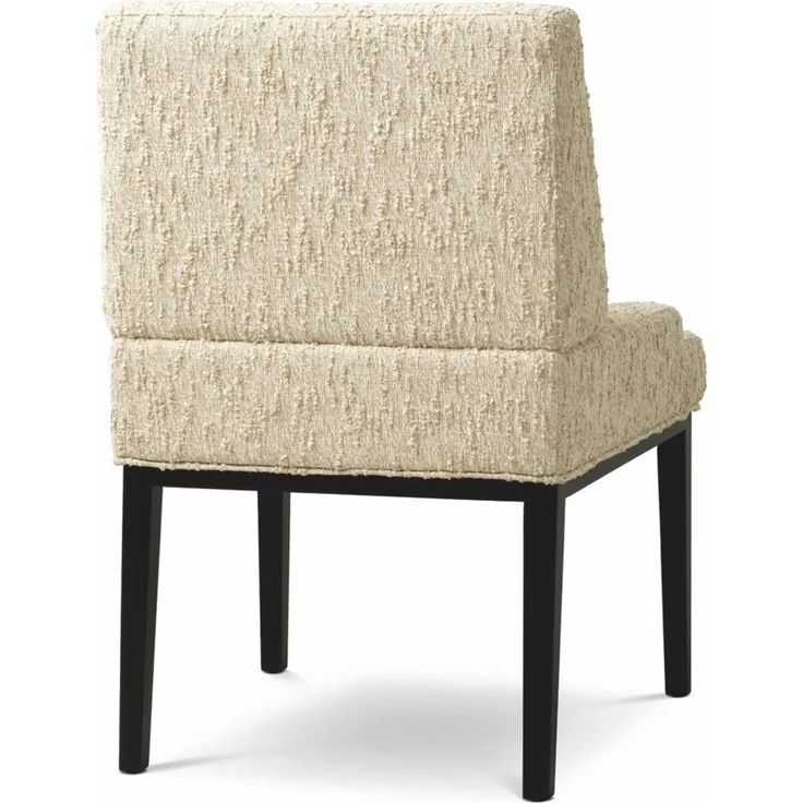 Casa Padrino Luxus Esszimmer Stuhl mit Armlehnen Naturfarben / Schwarz H. 91 cm – Bild 3